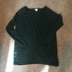 **3 for $20** Dark Green Tunic Sweater from H&M